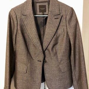 The Limited Brown Suit Jacket